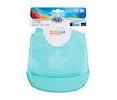 Slinček Canpol babies Pastels Silicone Bib Blue 1 kos