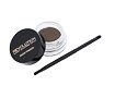 Gel za obrvi Makeup Revolution London Brow Pomade With Double Ended Brush 2,5 g Medium Brown