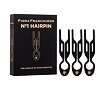 Sponka za lase Fiona Franchimon Nº1 Hairpin 3 kos Black