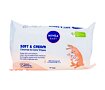 Čistilni robčki Nivea Baby Soft & Cream Cleanse & Care Wipes 57 kos