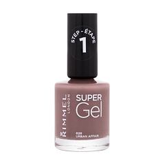 Lak za nohte Rimmel London Super Gel STEP1 12 ml 020 Urban Affair