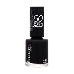 Lak za nohte Rimmel London 60 Seconds Super Shine 8 ml 900 Rita´s Black