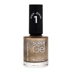 Lak za nohte Rimmel London Super Gel STEP1 12 ml 095 Going For Gold