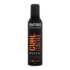 Oblikovanje pričeske Syoss Curl Control Mousse 250 ml