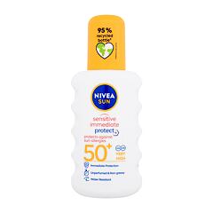 Zaščita pred soncem za telo Nivea Sun Sensitive Immediate Protect+ Sun-Allergy SPF50+ 200 ml