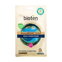 Maska za obraz Bioten Hyaluronic Gold Tissue Mask 25 ml