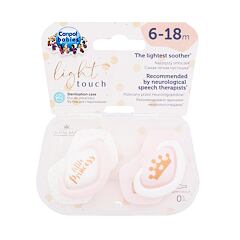 Duda Canpol babies Royal Baby Light Touch Little Princess 6-18m 2 kos