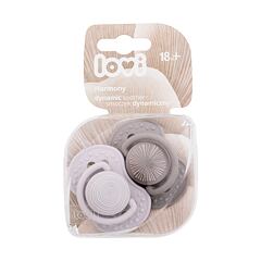 Duda LOVI Harmony Dynamic Soother Boy 18m+ 2 kos