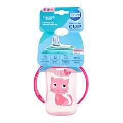 Skodelica Canpol babies Cute Animals Training Cup Cat 320 ml