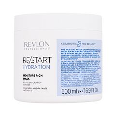 Maska za lase Revlon Professional Re/Start Hydration Moisture Rich Mask 500 ml