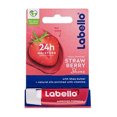 Balzam za ustnice Labello Strawberry Shine 24h Moisture Lip Balm 4,8 g