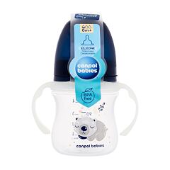 Otroška steklenička Canpol babies Sleepy Koala Easy Start Anti-Colic Bottle Blue 0m+ 120 ml