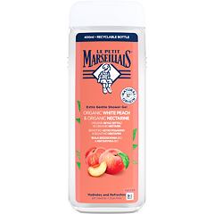 Gel za prhanje Le Petit Marseillais Extra Gentle Shower Gel Organic White Peach & Organic Nectarine 250 ml