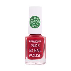 Lak za nohte Dermacol Pure 3D 11 ml 04 Poppy Red