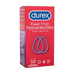 Kondomi Durex Feel Thin Extra Lubricated 12 kos