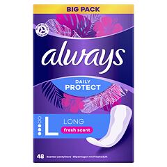 Ščitniki perila  Always Daily Protect Long Fresh Scent 48 kos