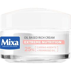 Dnevna krema za obraz Mixa Extreme Nutrition Oil-based Rich Cream 50 ml