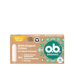 Tampon o.b. Organic Normal 16 kos