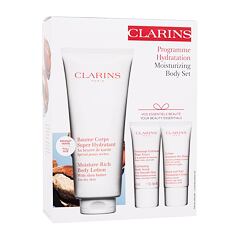 Losjon za telo Clarins Moisture Rich 200 ml Seti