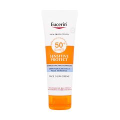 Zaščita pred soncem za obraz Eucerin Sun Sensitive Protect Face Sun Creme SPF50+ 50 ml