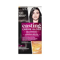 Barva za lase L'Oréal Paris Casting Creme Gloss 48 ml 100 Dark Black