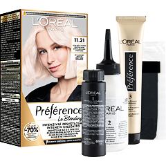 Barva za lase L'Oréal Paris Préférence Le Blonding 1 kos 11.21 Ultra Light Cold Pearl Blonde