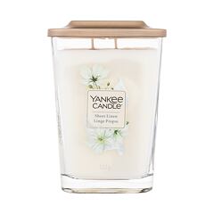 Dišeča svečka Yankee Candle Elevation Collection Sheer Linen 552 g spremenjena barva