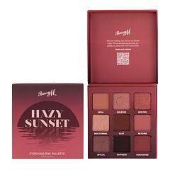 Senčilo za oči Barry M Hazy Sunset Eyeshadow Palette 10,8 g