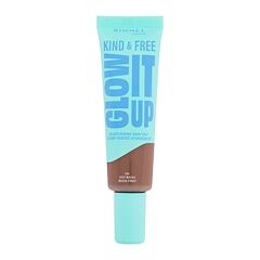 Puder Rimmel London Kind & Free Glow It Up Moisturising Skin Tint 30 ml 504 Deep Mocha