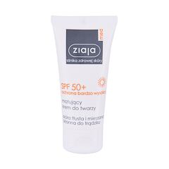 Zaščita pred soncem za obraz Ziaja Med Protective Matifying SPF50+ 50 ml