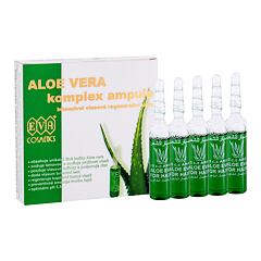 Serum za lase Eva Cosmetics Aloe Vera Complex Hair Care Ampoules 50 ml poškodovana škatla