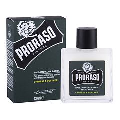 Balzam za brado PRORASO Cypress & Vetyver Beard Balm 100 ml poškodovana škatla