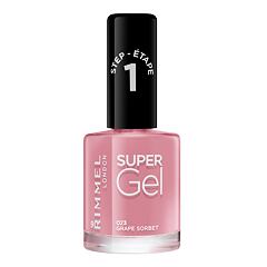 Lak za nohte Rimmel London Super Gel STEP1 12 ml 023 Grape Sorbet