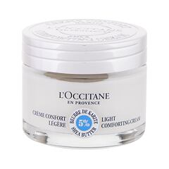 Dnevna krema za obraz L'Occitane Shea Butter Light Comforting Cream 50 ml