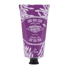 Krema za roke Institut Karité Light Hand Cream Lavender & Shea 30 ml