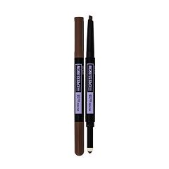 Svinčnik za obrvi Maybelline Express Brow Satin Duo 0,71 g Dark Brown