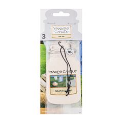 Osvežilci za vozilo Yankee Candle Clean Cotton Car Jar 1 kos