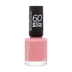 Lak za nohte Rimmel London 60 Seconds Super Shine 8 ml 235 Preppy In Pink