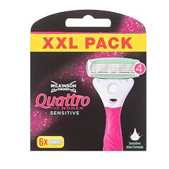 Nadomestne britvice Wilkinson Sword Quattro For Women Sensitive 4 kos