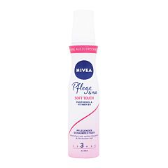 Oblikovanje pričeske Nivea Care & Hold Soft Touch Caring Mousse 150 ml