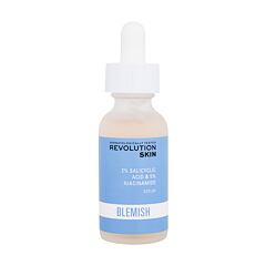 Serum za obraz Revolution Skincare Blemish 2% Salicylic Acid & 5% Niacinamide Serum 30 ml