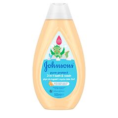 Gel za prhanje Johnson´s Kids Pure Protect 2-in-1 Bath & Wash 500 ml