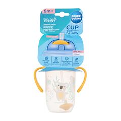 Skodelica Canpol babies Exotic Animals Non-Spill Expert Cup With Weighted Straw Yellow 270 ml