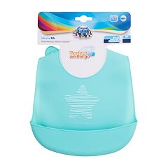 Slinček Canpol babies Pastels Silicone Bib Blue 1 kos