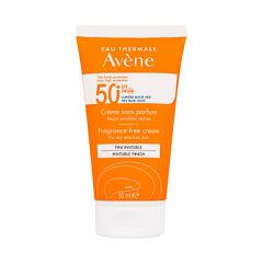 Zaščita pred soncem za obraz Avene Sun Cream Invisible Finish Fragrance-Free SPF50+ 50 ml