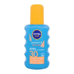 Zaščita pred soncem za telo Nivea Sun Protect & Bronze Sun Spray SPF30 200 ml