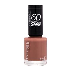 Lak za nohte Rimmel London 60 Seconds Super Shine 8 ml 130 Caramel Candy