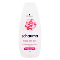 Šampon Schwarzkopf Schauma Rose Oil 2in1 400 ml