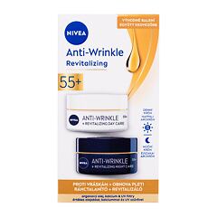 Dnevna krema za obraz Nivea Anti-Wrinkle Revitalizing 50 ml Seti