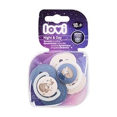 Duda LOVI Night & Day Dynamic Soother Boy 18m+ 2 kos